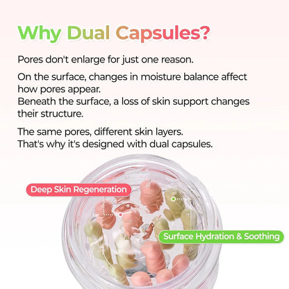 DR MELAXIN CACTOX PORE RELIEF DUAL CAPSULE CREAM