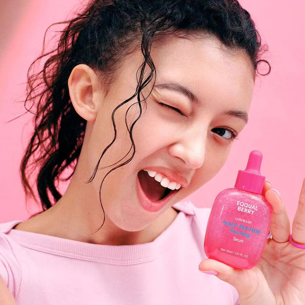 EQQUALBERRY Lush Blush NAD+ Peptide Boosting Serum 30ml