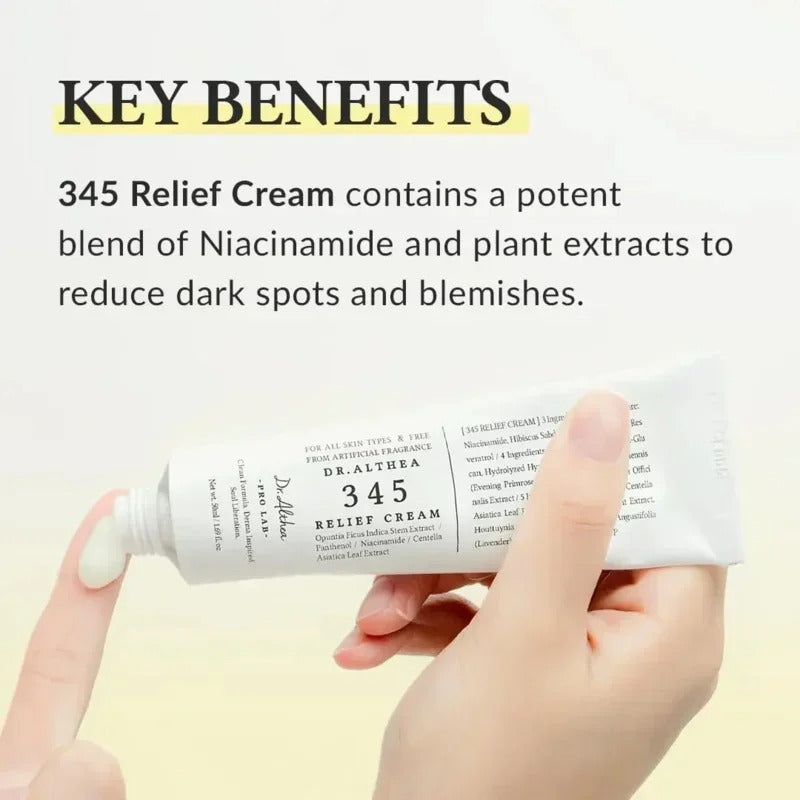 Dr.Althea 345 Repair Cream with Niacinamide & Panthenol – 50ml