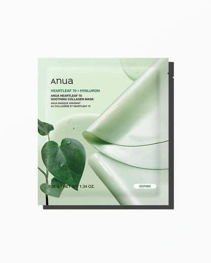 Anua - Heartleaf 70 Soothing Collagen Mask (1ea)