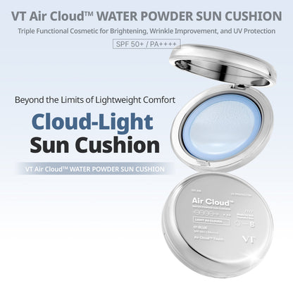 VT - Air Cloud Water Powder Sun Cushion (SPF 50+ PA++++) (12g)