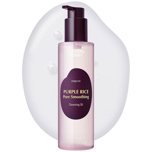 EQQUALBERRY Purple Rice Pore Smoothing Cleansing Oil 200ml