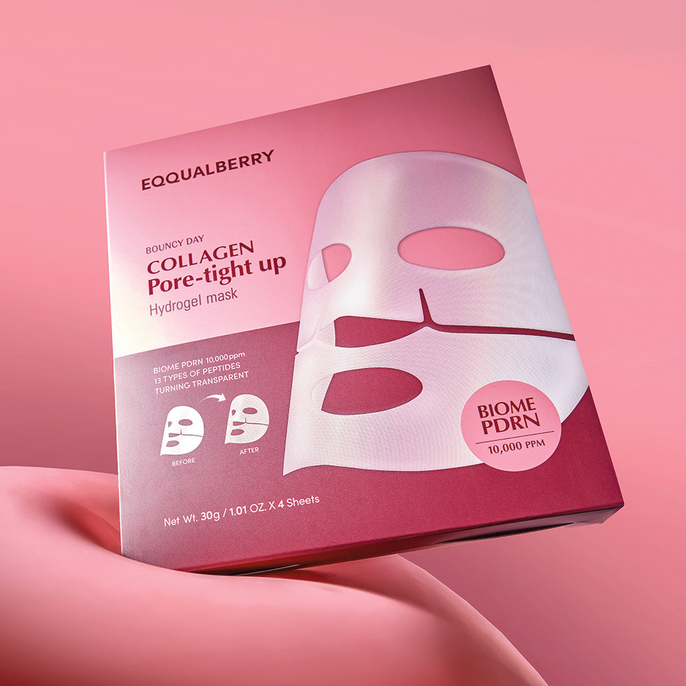 EQQUALBERRY Collagen Pore-Tight Up Hydrogel Mask 30g (1ea)
