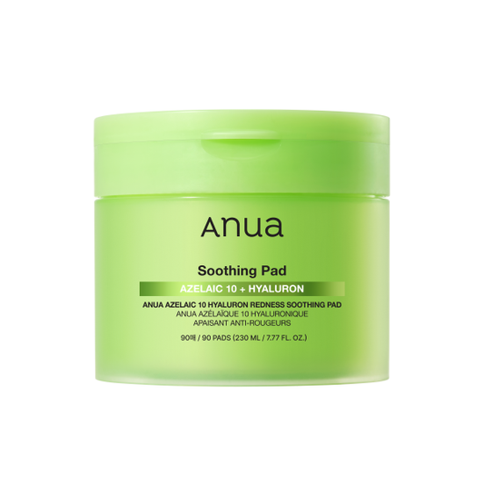 Anua - Azelaic Acid 10 Hyaluron Redness Soothing Pad [230ml (90EA)]