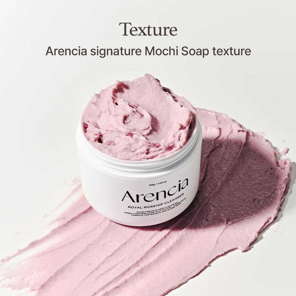 Arencia - Fresh Rosehip Rice Mochi Cleanser (2025 Version) (120g)