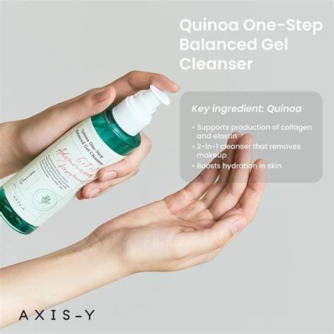 AXIS-Y Quinoa One-Day Balancing Gel Cleanser (180ml)