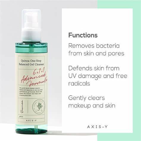 AXIS-Y Quinoa One-Day Balancing Gel Cleanser (180ml)