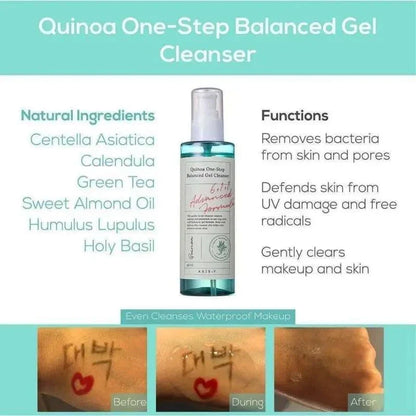 AXIS-Y Quinoa One-Day Balancing Gel Cleanser (180ml)