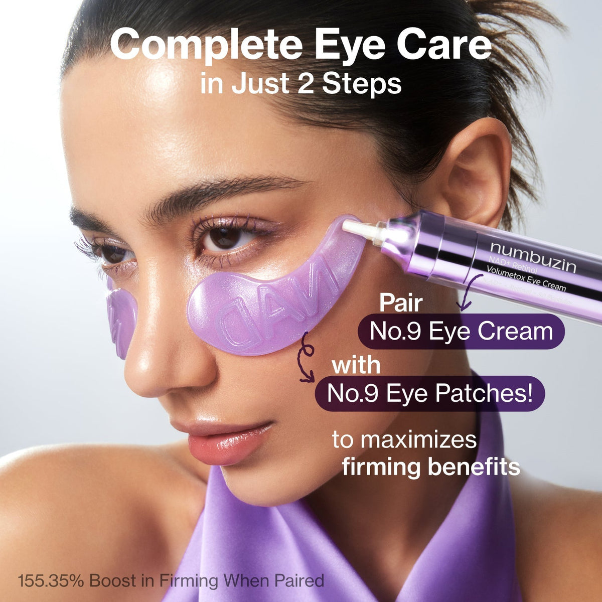 Numbuzin - No.9 NAD Collagen Under Eye Patches [5 Pairs]