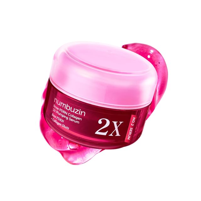 Numbuzin - No.2 Rose PDRN Collagen 2X Plumping Serum [30ml]