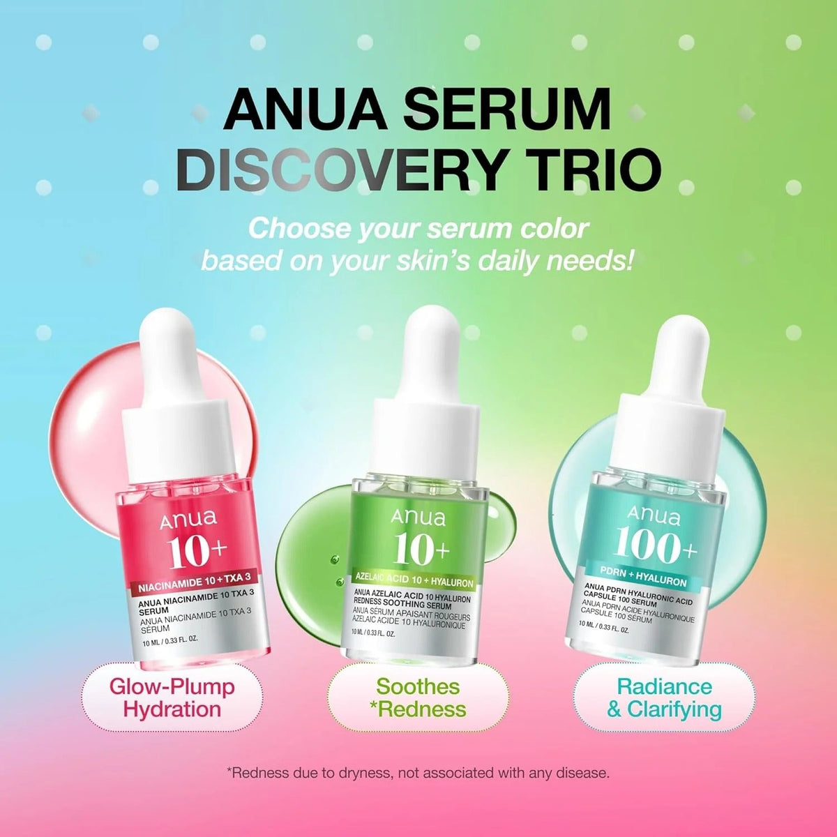 Anua - Serum Mini Trio Set (3pcs)