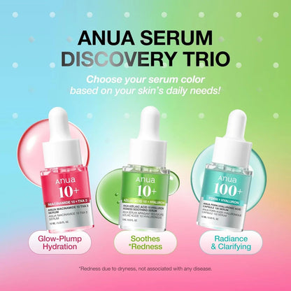 Anua - Serum Mini Trio Set (3pcs)