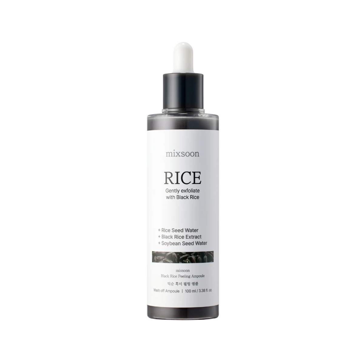 Mixsoon - Black Rice Peeling Ampoule [100ml]