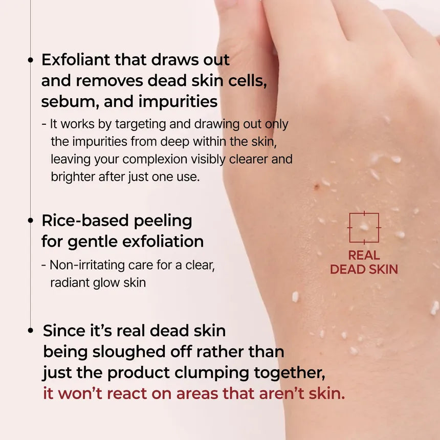 Dr.Melaxin Peel Shot Exfoliant Black Rice Ampoule - 80 ml