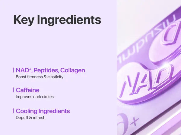 Numbuzin - No.9 NAD Collagen Under Eye Patches [5 Pairs]