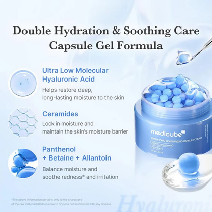 Medicube - Hyaluronic Moisturizing Capsule Cream (55g)