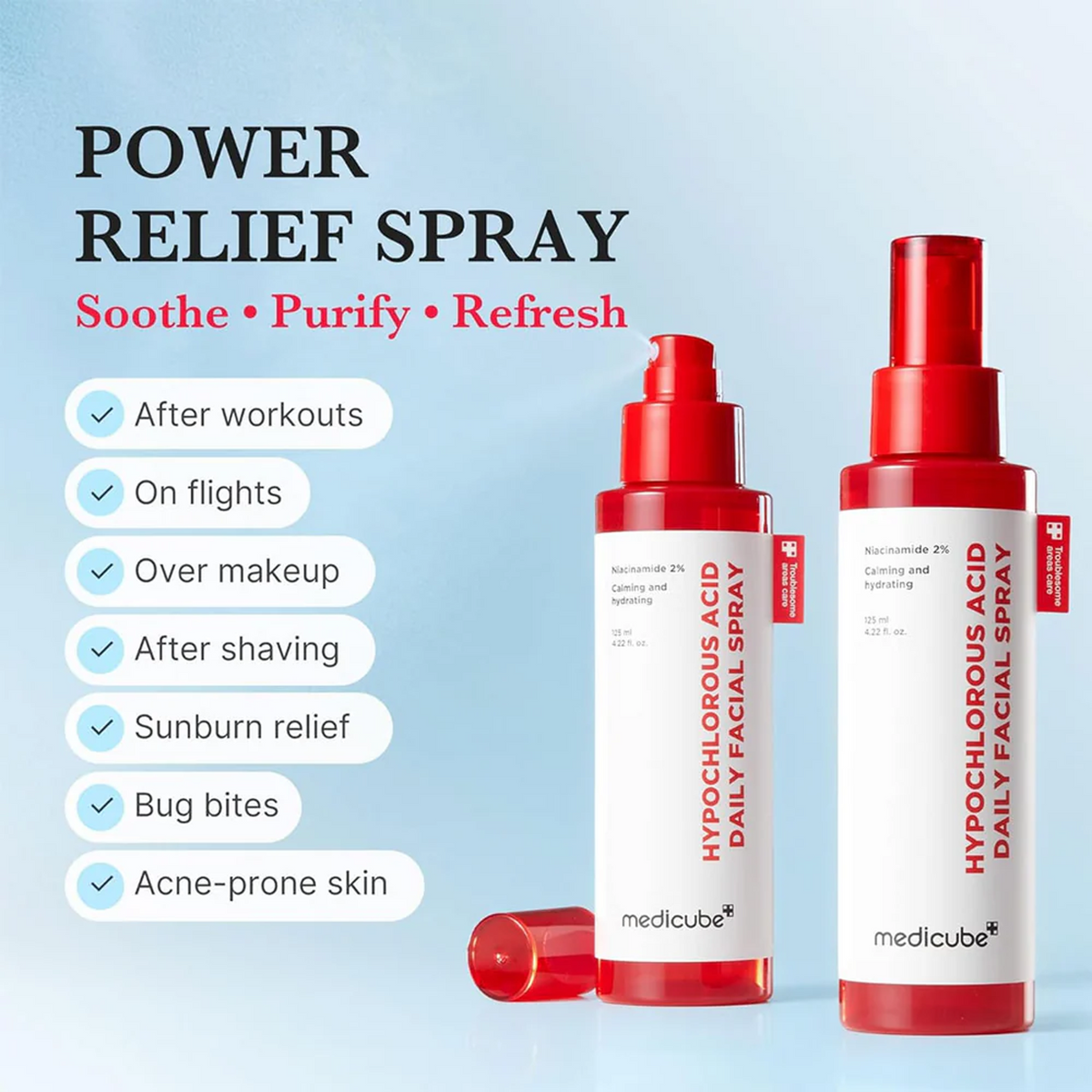 Medicube - Hypochlorous Acid Daily Facial Spray [125ml]