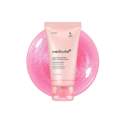 Medicube - PDRN Pink Caffeine Night Wrapping Mask [75ml]