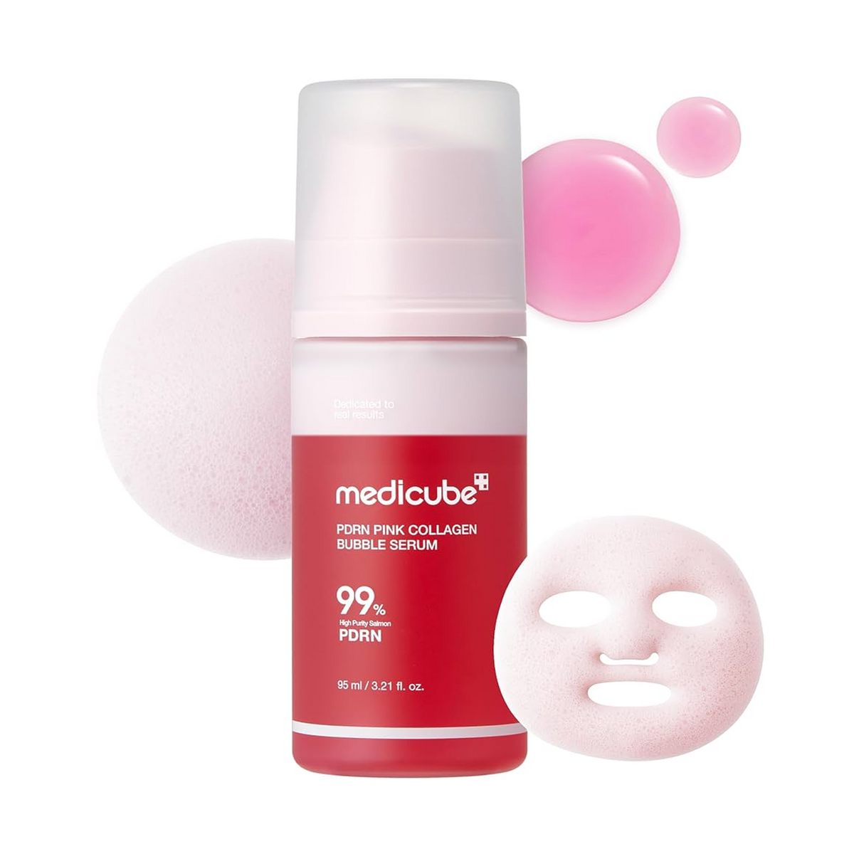 Medicube - PDRN Pink Collagen Bubble Serum [95ml]