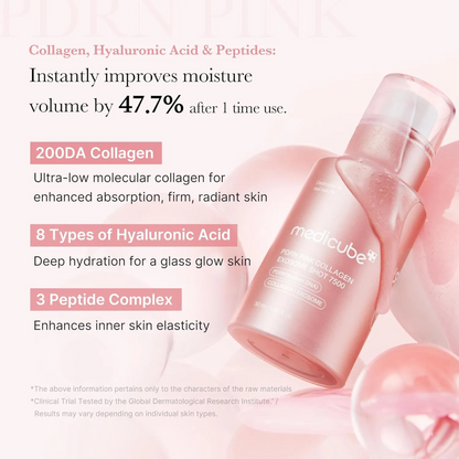 Medicube - PDRN Pink Collagen Exosome Shot Serum 7500 (30ml)