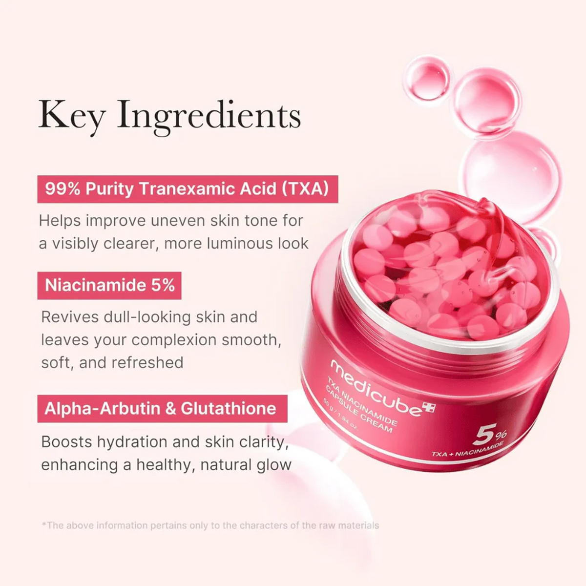 Medicube - TXA Niacinamide Capsule Cream (55g)