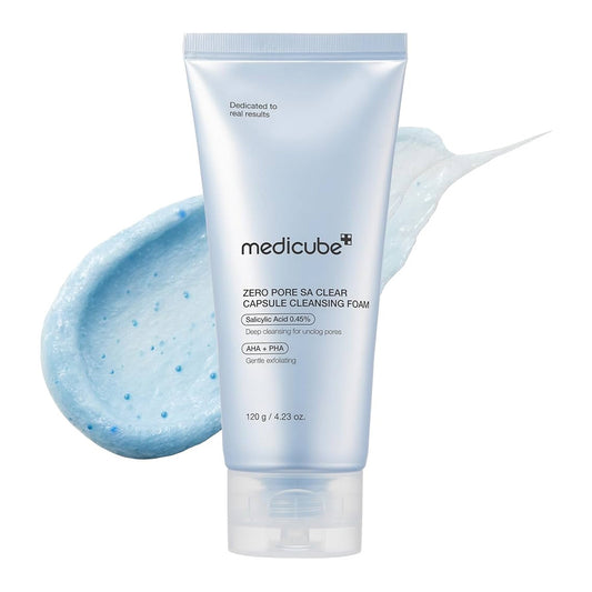 Medicube - Zero Pore SA Clear Capsule Cleansing Foam (120g)