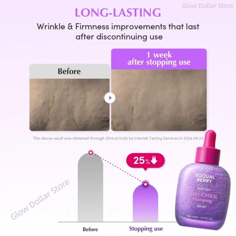 EQQUALBERRY Deep Cera Bakuchiol Plumping Serum 30ml