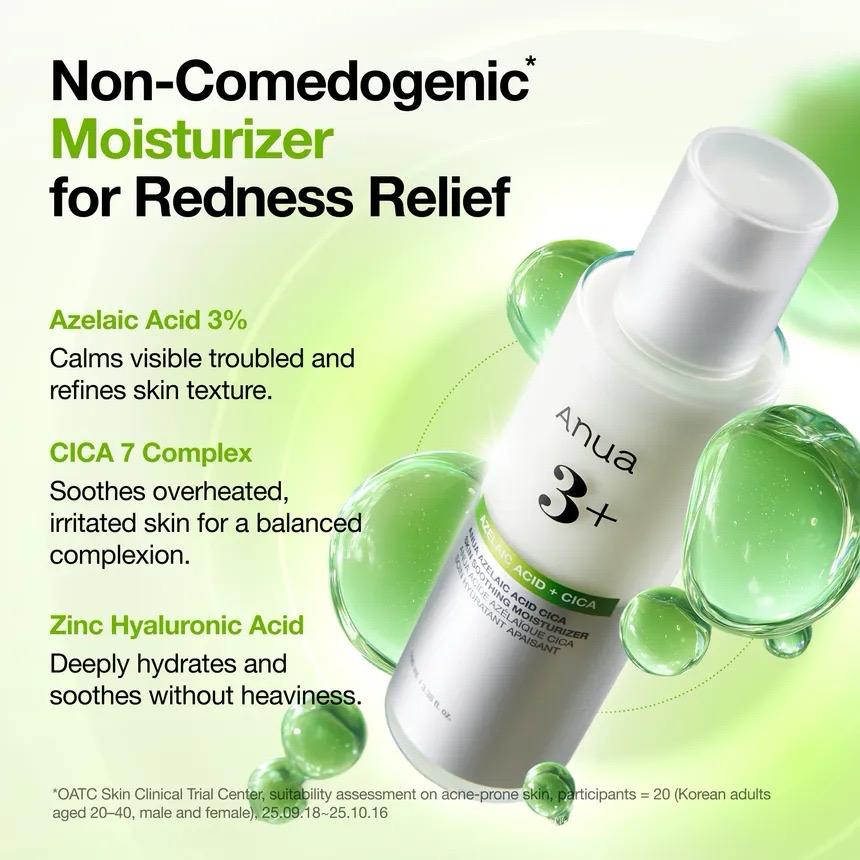 Anua - Azelaic Acid Cica Skin Soothing Moisturizer [100ml]