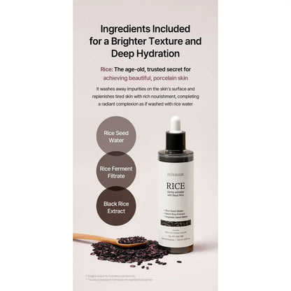 Mixsoon - Black Rice Peeling Ampoule [100ml]