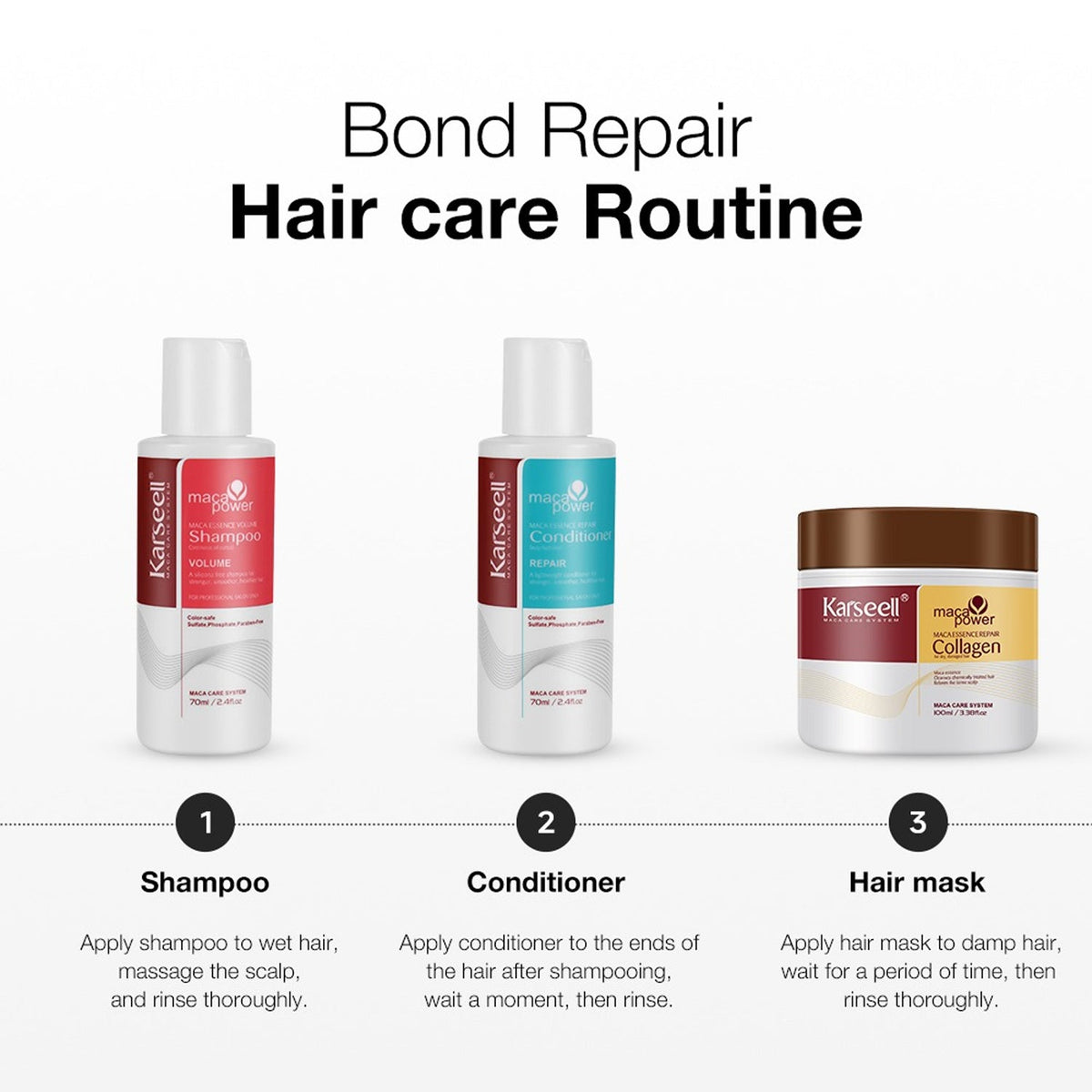 Karseell Maca Essence Repair Travel Set