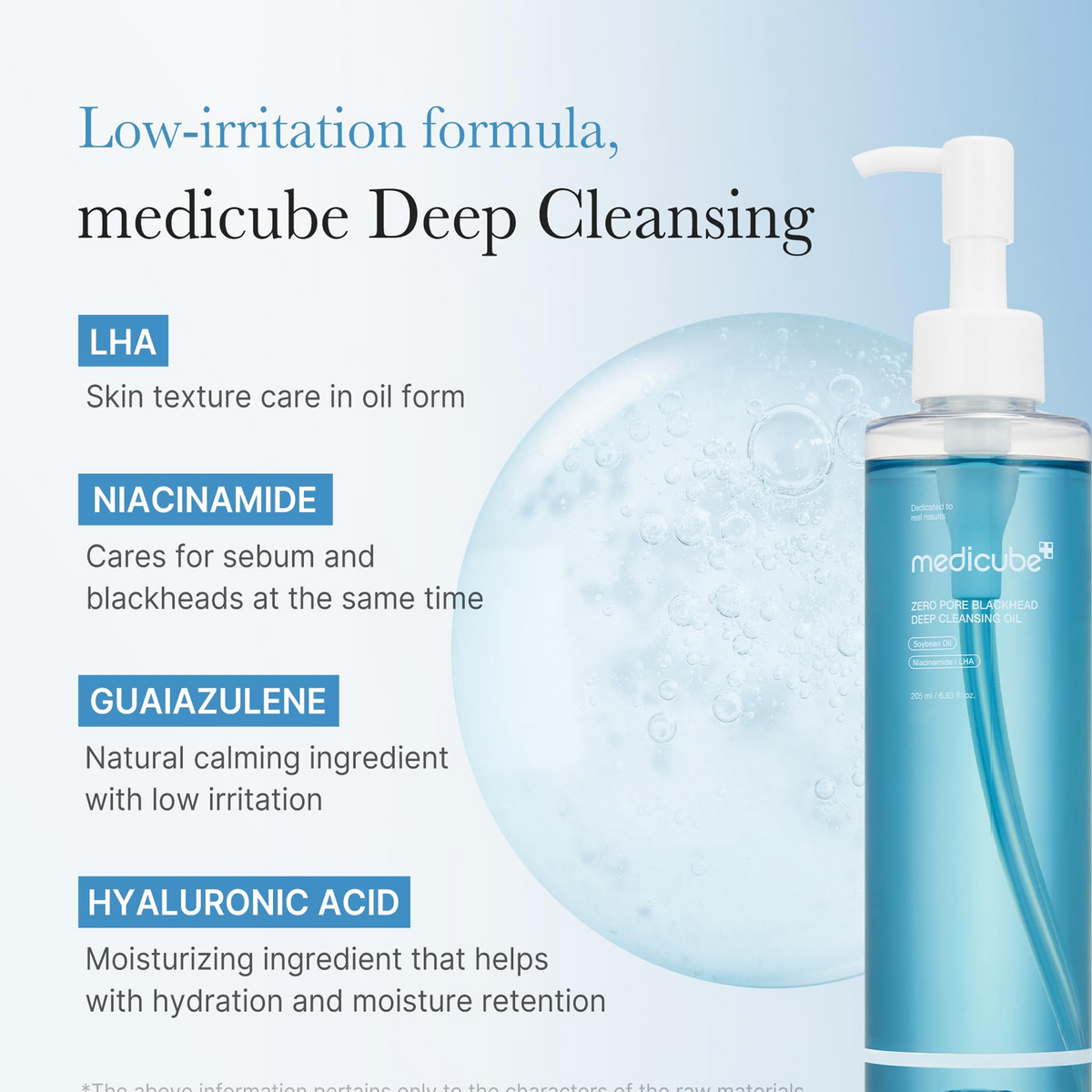 Medicube - Zero Pore Blackhead Deep Cleansing Oil [205ml]