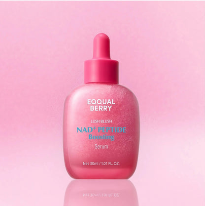 EQQUALBERRY Lush Blush NAD+ Peptide Boosting Serum 30ml