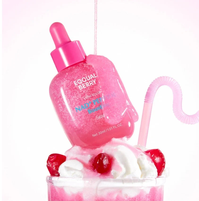 EQQUALBERRY Lush Blush NAD+ Peptide Boosting Serum 30ml