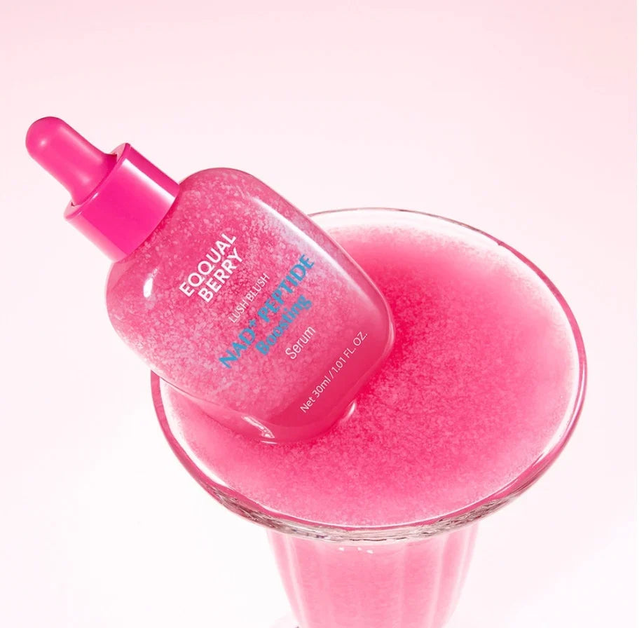 EQQUALBERRY Lush Blush NAD+ Peptide Boosting Serum 30ml