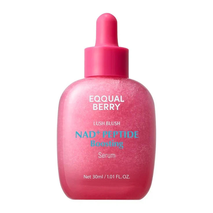EQQUALBERRY Lush Blush NAD+ Peptide Boosting Serum 30ml